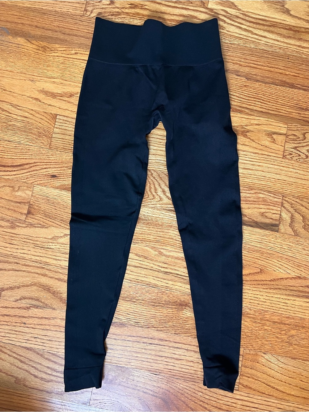 Set Active High Waist Black Leggings